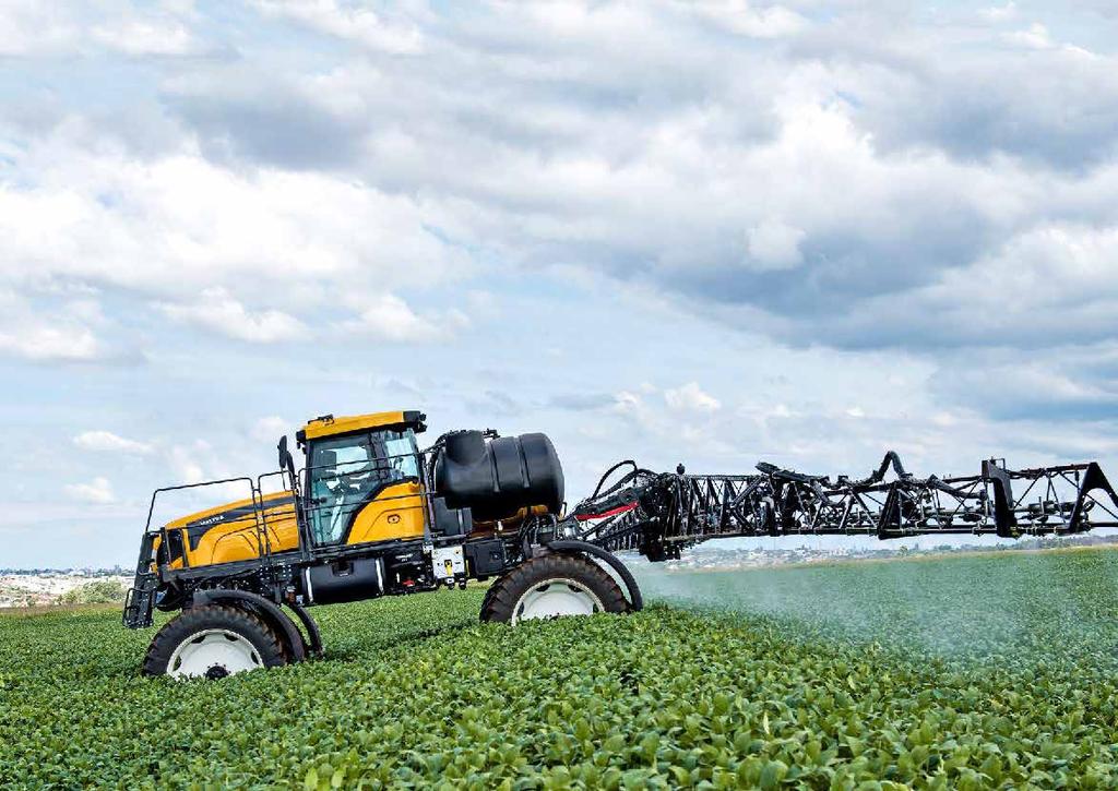 novo quadro, NOVA BARRA Na pulverização das lavouras, enquanto a pressão define o padrão de gotas, o BS3300 da Valtra vem configurado para garantir a melhor