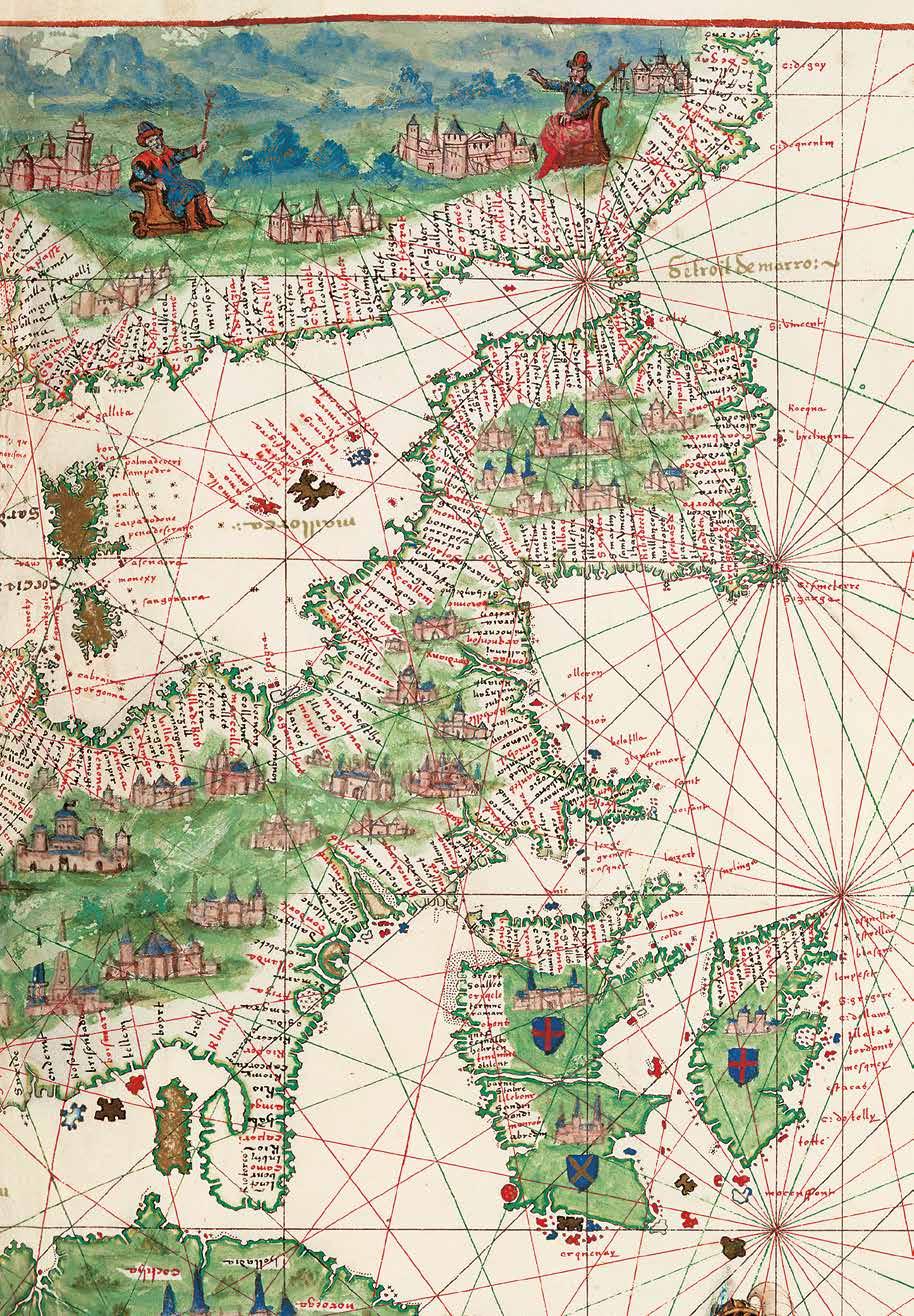 ATLAS VALLARD The Huntington Library, San Marino (US) «Primeira edição, única e irrepetível, limitada a 987 exemplares, numerados e certificados por ata notarial» Provavelmente realizado em Dieppe