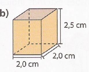 Cálculo da medida da diagonal PARALELEPÍPEDO CUBO 1) Calcule a área lateral, a