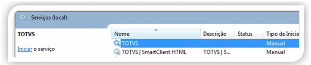 Para acessar o Protheus no Browser, é necessário criar um atalho com a configuração abaixo: http://[servidor]:[porta]/?