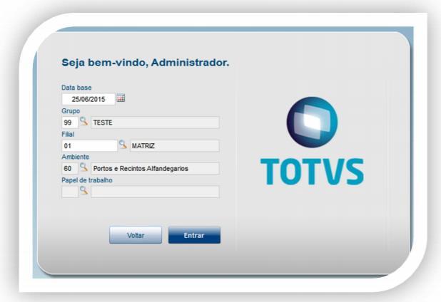 Autorização de Empresas Este manual de instalação contempla a utilização do sistema utilizando a empresa 99 e filial 01, no entanto, ela possui algumas características: Neste modelo, apenas um