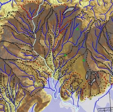 4. MÉTODOS E PROCEDIMENTOS CORRIDAS DE MASSA Unidades de relevo serrano; Terrenos com alta suscetibilidade a deslizamentos; Amplitude > 500 metros; Bacias de drenagem com Área < 10 km²; e Índice de