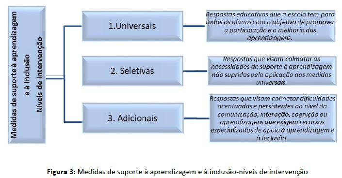 Abordagem multinível: Uma das características deste modelo é a organização por níveis de intervenção.