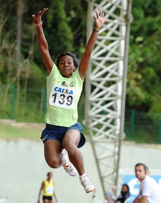 MIRIELI ESTAILI DA SILVA SANTOS SALTO TRIPLO / TRIPLE JUMP Data de nascimento / Date of birth: 01/04/1999 Local de nascimento / Place of birth: Conceição Araguaia (PA) Treinador / Coach: Marcos