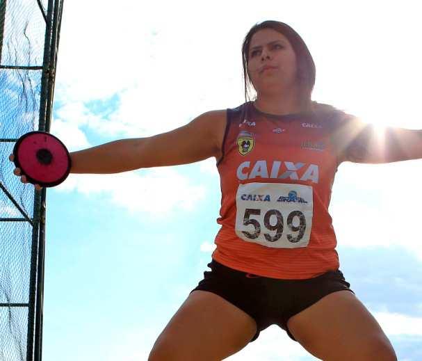 VALQUIRIA MEURER LANÇAMENTO DO DISCO/ DISCUS THROW Data de nascimento / Date of birth: 18/08/1999 Local de nascimento / Place of birth: Criciuma (SC) Treinador / Coach: João Paulo Alves da Cunha