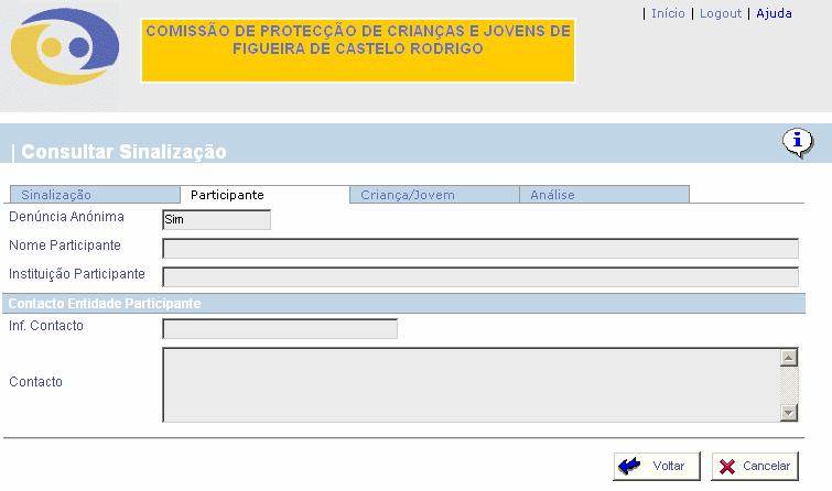 de pesquisa referente ao processo. Seleccionado o processo pretendido, clica-se em Dossier para continuar a pesquisa.