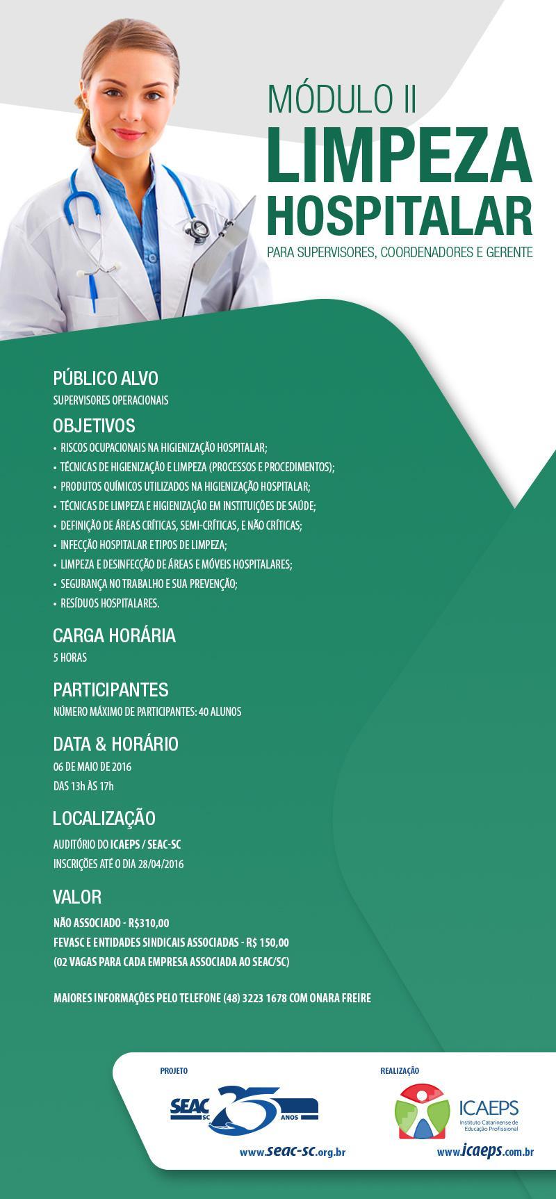 CURSOS E TREINAMENTOS/ICAEPS 2016 14 C URSOS E T REINAMENTOS M A