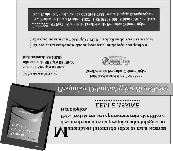 32. TRIMPENERS, L. M.; DERMUT, L. R. Comparison between light-cured and self-cured. Am J Orthod Dentofacial Orthop, v. 110, n. 5, p. 547-550, Nov. 1996. 33. URREA, B. E.