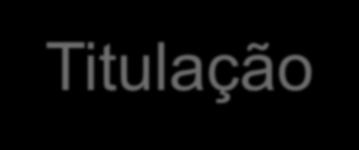 de soluto diferentes, que reagem Titulação (a) (b) (f) HCl NaOH NaCl + H 2 O solução de concentração já conhecida é chamada solução-padrão ou