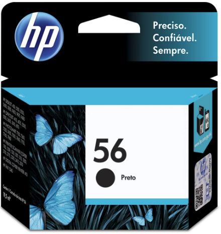 Item: 22 Modelo / Versão: C6656AB ORIGINAL, COR TINTA PRETA, CAPACIDADE 19 ML, REFERÊNCIA CARTUCHO 1