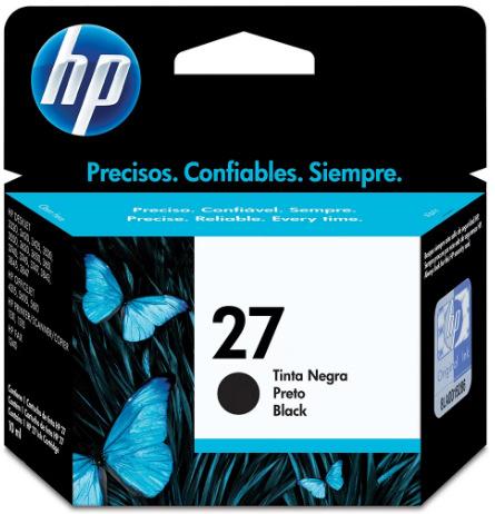 Item: 20 Modelo / Versão: C8727AB ORIGINAL, COR TINTA PRETA, CAPACIDADE 10 ML, REFERÊNCIA