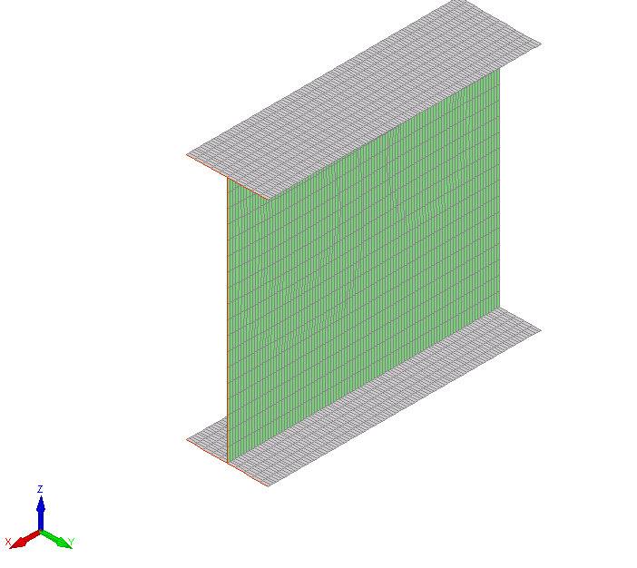 Estabilidade de vigas metálicas de secção transversal esbelta Figura 15 Apoio com elemento rígido.