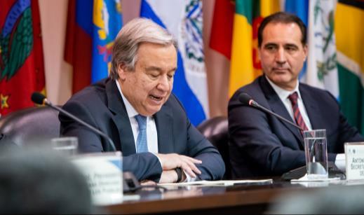 Além disso, Guterres definiu a Corte Interamericana como uma instituição que proporciona liderança moral, que atua para eliminar as violações dos direitos humanos e punir aqueles que as cometem, e