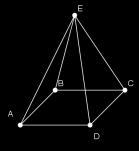 Verifique se o aluno percebeu que a área total da pirâmide triangular é a soma da área lateral com a área da base.