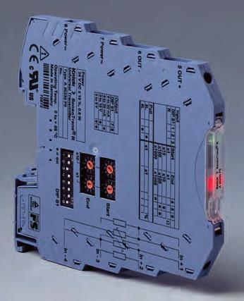 ProLine Tecnologia de Interface Transmissores de Resistência Transmissores de potenciômetros, em alojamento de 6 mm, para determinação de posição, medição de curso ou especificação de setpoint A