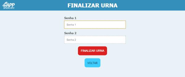 3.6. Eleitor(a) de outro núcleo sindical a) Caso o(a) eleitor(a) NÃO pertença ao respectivo Núcleo Sindical da urna, seu nome aparecerá com a mensagem informando a qual Núcleo Sindical o(a)