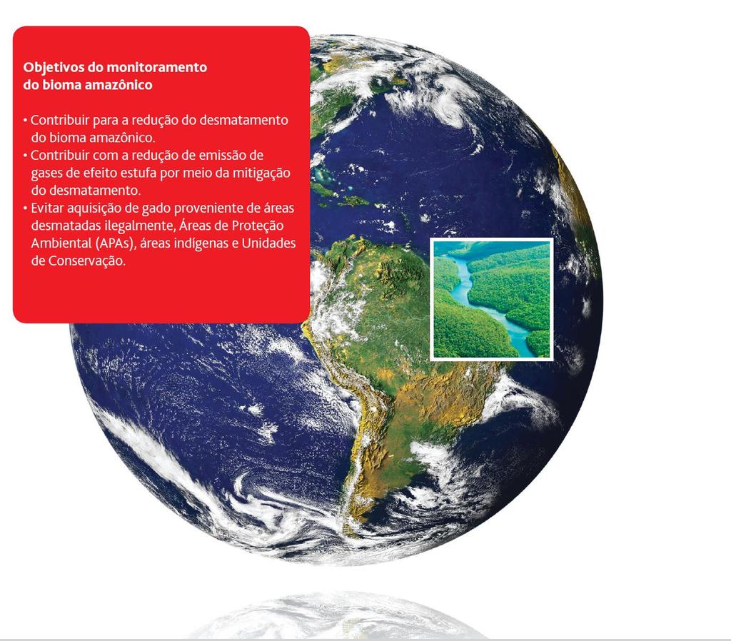 Sistema de Monitoramento Socioambiental da Compra de Matéria-Prima (Bovinos) COMPRA RESPONSÁVEL JBS tem o compromisso de comprar gado