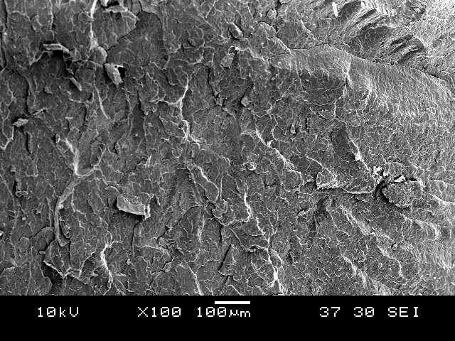 61 5.2.5. Microscopia eletrônica de varredura (MEV) Através das análises das fotomicrografias obtidas por MEV foi possível avaliar a eficiência do processo de dispersão do pó e da