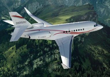 HEAVY JET Falcon 000 / 000LXS / 000S O Falcon 000 é um avião executivo do fabricante Dassault Aviation que conta com uma ampla cabine, alcance transcontinental e que oferece uma velocidade de