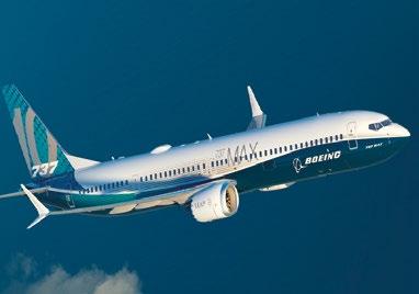 novos destinos no mercado de corredor único. Segundo a Boeing, a nova aeronave já tem mais de 40 pedidos e compromissos de compra de mais de 10 clientes em todo o mundo.