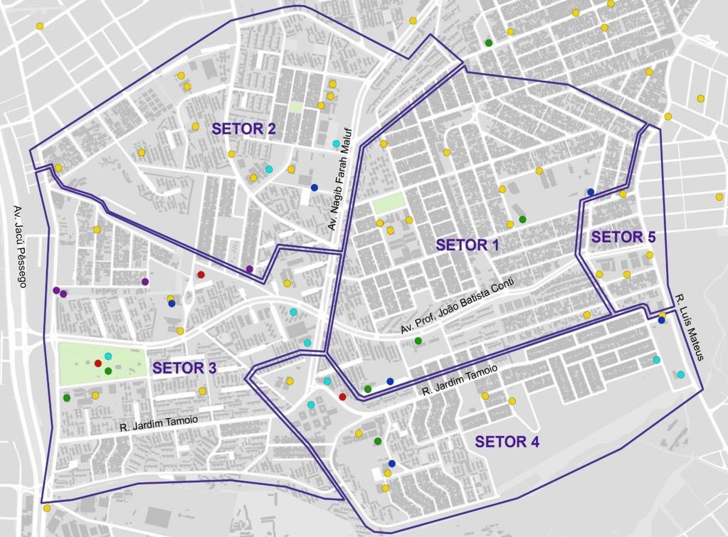 75% Av. Prof. João Batista Conti Av. Nagib Farah Maluf R.