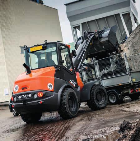 Pás carregadoras compactas DESIGN PARA FÁCIL UTILIZAÇÃO As pás carregadoras compactas são fabricadas com componentes de alta qualidade, robustos e com excelentes desempenhos.