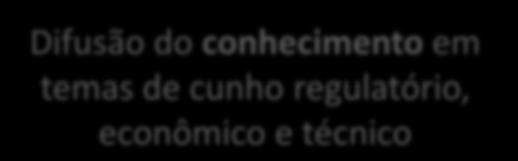 PROPÓSITO DA COOPERAÇÃO TÉCNICA Fortalecimento da regulação Difusão do