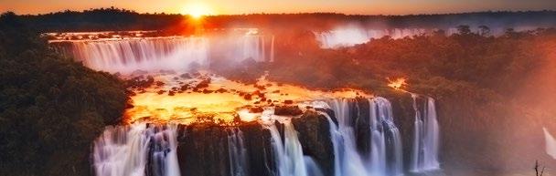 DIA 2 (07/10) O dia será reservado para a visita ao Parque Nacional do Iguaçu, DIA 1 (06/10) Encontro no Aeroporto Internacional Afonso Pena, em Curitiba, às 12h.