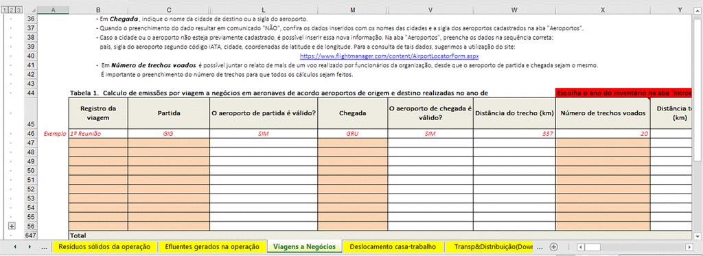 Caso possua o nome da cidade ou sigla do aeroporto da partida e chegada,