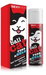 BALL CAT GEL COMESTÍVEL PARA O PRAZER ORAL SUPER HOT - GREEN MINT O VERDADEIRO BOLA GATO, ELE É UM GEL COMESTÍVEL SUPER HOT (ESQUENTA) PARA SEXO