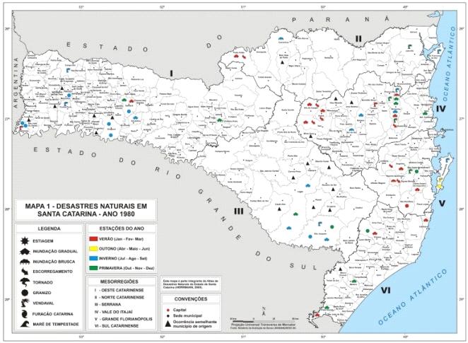 como objetivo principal a construção de um banco de dados meteorológico voltado para pesquisas etnográficas no litoral do estado de Santa Catarina, pois é dada tamanha importância ao mesmo, devido a