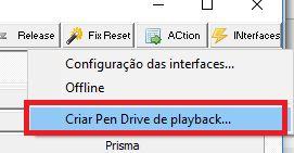 Por lá é possível gravar um Pen Drive com cenas e depois conectar esse Pen Drive na interface Lumikit PRO 8 LT e reproduzir as cenas que foram gravadas no Pen Drive.