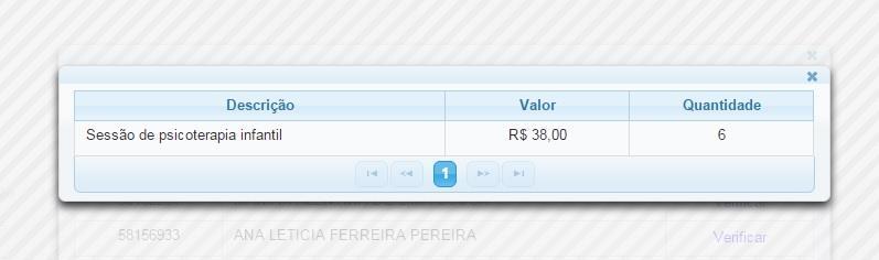 Imagem 22 Caixa contendo todas autorizações relacionadas ao lote E para cada autorização, também há a