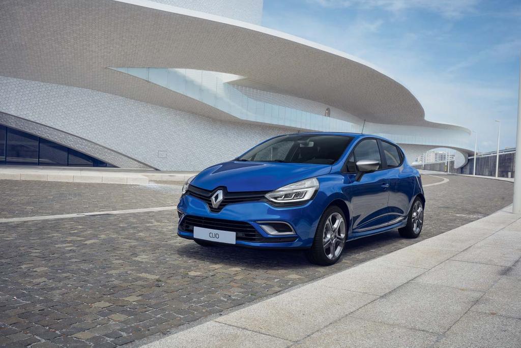 Renault CLIO GT LINE, um desportivo na cidade Um carro com um look desportivo totalmente equipado para sensações intensas.