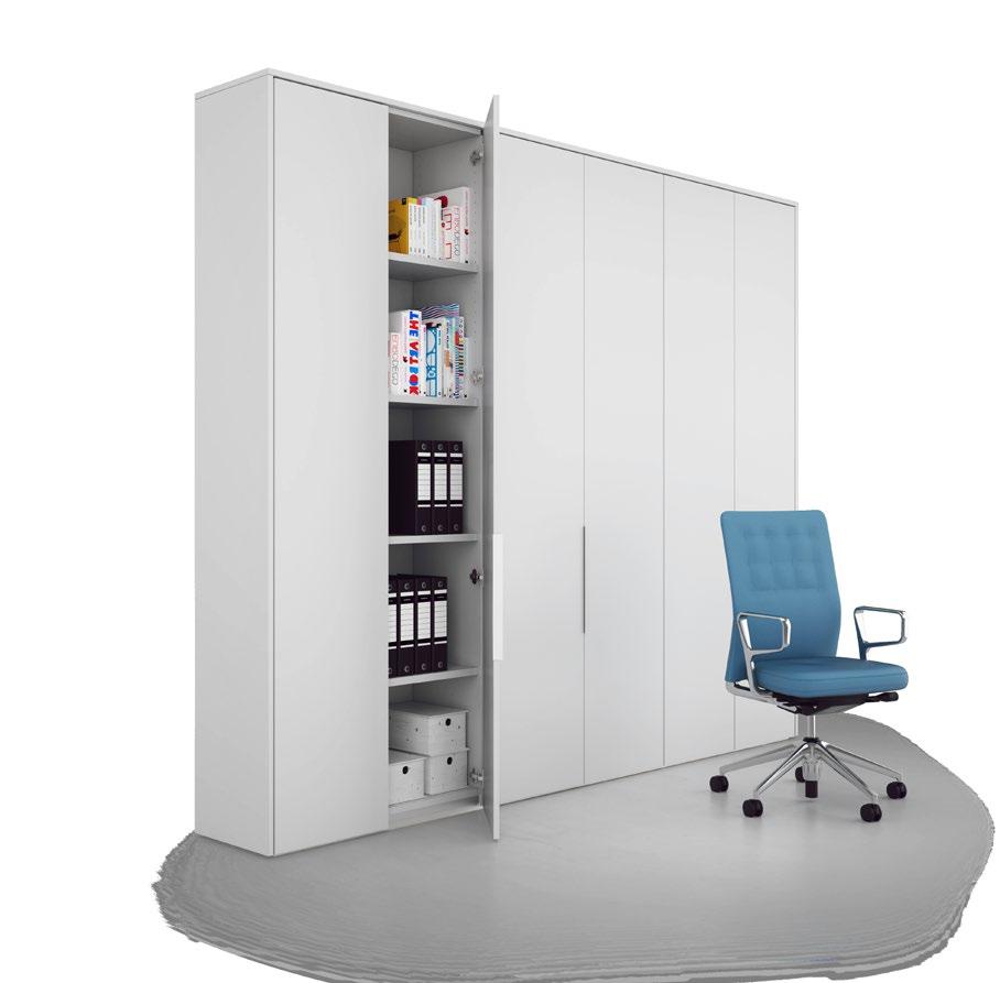 WALL Organize the workspace A well-organized office where you find itens quickly and easily, saves time and allow you to be more efficient and productive.