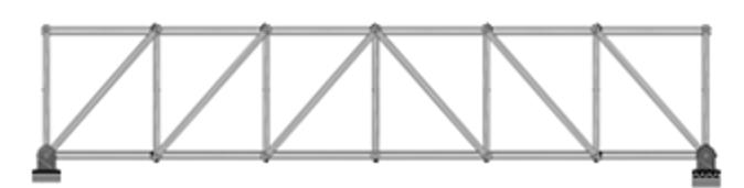 FIGURA 2 Treliças do tipo Pratt Treliça de Pratt (triangular) Treliça de Pratt (retângular) FONTE: Gomes (2016) 1.3.