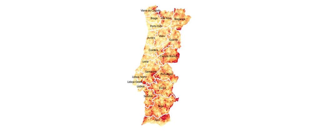 Criminal local - Portugal Continental SITUAÇÃO ATUAL 777.842 pessoas estão a +30 do tribunal, 219.823 pessoas com +65 anos (28% das pessoas a +30 ): i. 30 60 = 658.762 pessoas + 60 = 119.