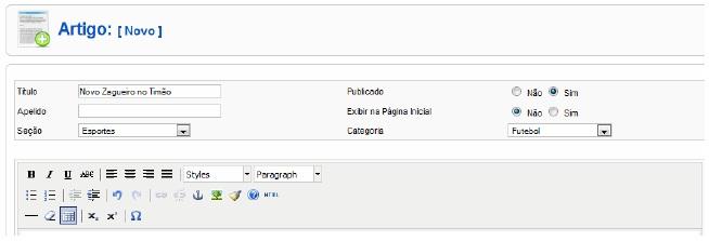 Ela permite selecionar uma categoria e mover ela de seção.