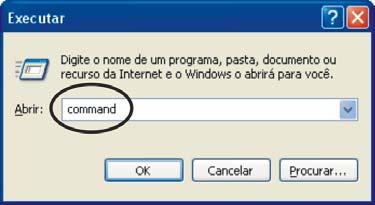 ) a seguir. c. No Windows 98/SE: 1. Clique no menu Iniciar, e depois em Executar; 2. Digite winipcfg e clique em Ok. 3.