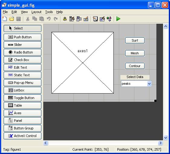 Alinhamento da AT 17 Interfaces Gráficas do Utilizador (GUIs) Programação event-driven GUIs no MATLAB Componentes / controlos da GUI Processo de