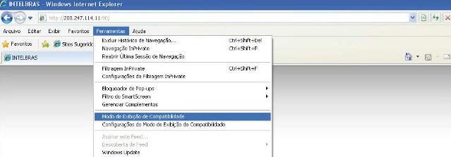 9. Internet Explorer 9.0 A seguir, será exibida a tela do NVD no Internet Explorer 9.