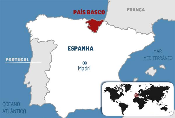 Bascos Com mais de 2,3 milhões de pessoas, a nação basca está