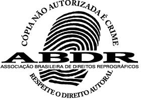 Material de Apoio Gratuito - Proibida a venda Nota: Muito zelo e técnica foram empregados na edição desta obra. No entanto, podem ocorrer erros de digitação, impressão ou formatação.