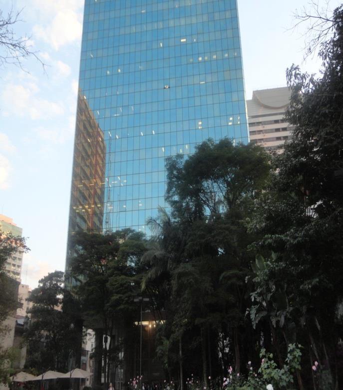 Franco Advogados ⁹ Vacância de lajes corporativas BB e B. Fonte de dados: Buildings. PARQUE CULTURAL PAULISTA Localização: Av.