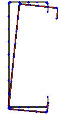 32. Figura 4.31 Determinação da curva do fator de carregamento, p, em função do comprimento do perfil em mm, com o CUFSM-SC. Mcr = 2736 kn.cm Mcr = 2041 kn.cm Mcr = 3908 kn.