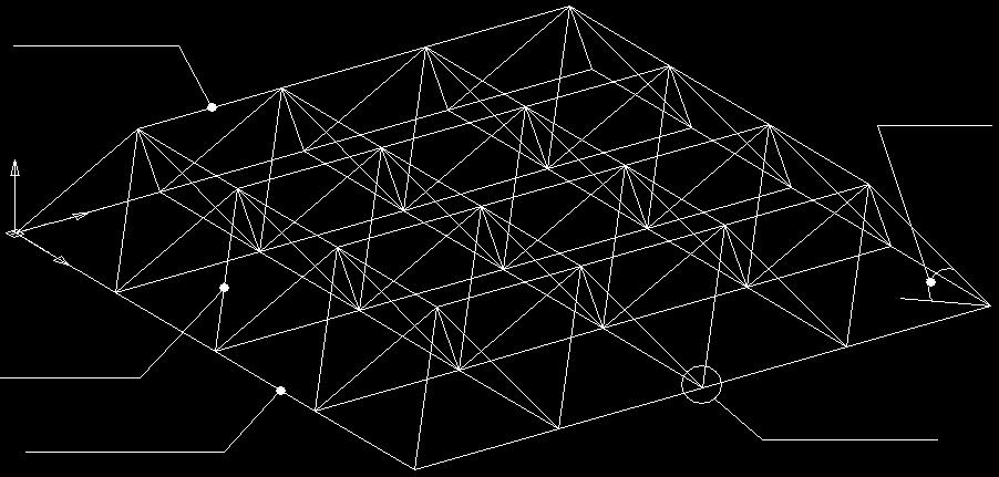 Banzo superior Ângulo da diagonal Z X Y Altura (H) Diagonal Banzo inferior Ligação (nó) Vão da estrutura (L) Figura 1.