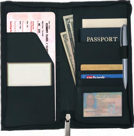 Porta Documentos para Viagem Sheaffer Porta Documentos para Viagem Preto A gravação a laser no couro pode apresentar leve variação de tonalidade em relação à foto.