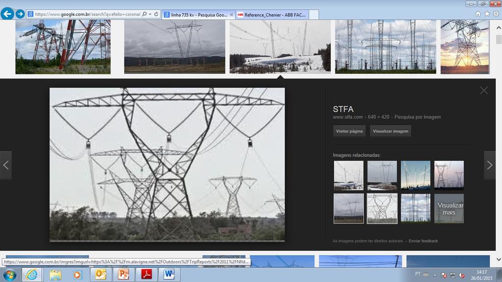 Realizando um estudo comparativo entre os métodos em uma LT CAAT 735 kv