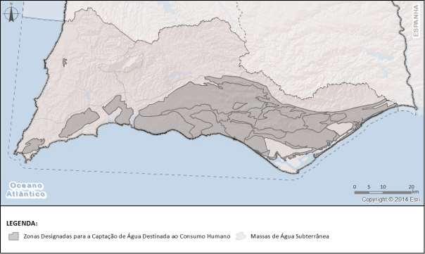Em Portugal as várias massas de água subterrâneas identificadas são suscetíveis de fornecer um caudal superior aos 10 m 3 /dia, sendo na sua generalidade utilizadas para consumo humano, atual e
