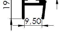 TEMPERADO BX 130 BX 131 BX 126 601126868 PESO 0,140 kg/m 601126867 - PESO 0,154